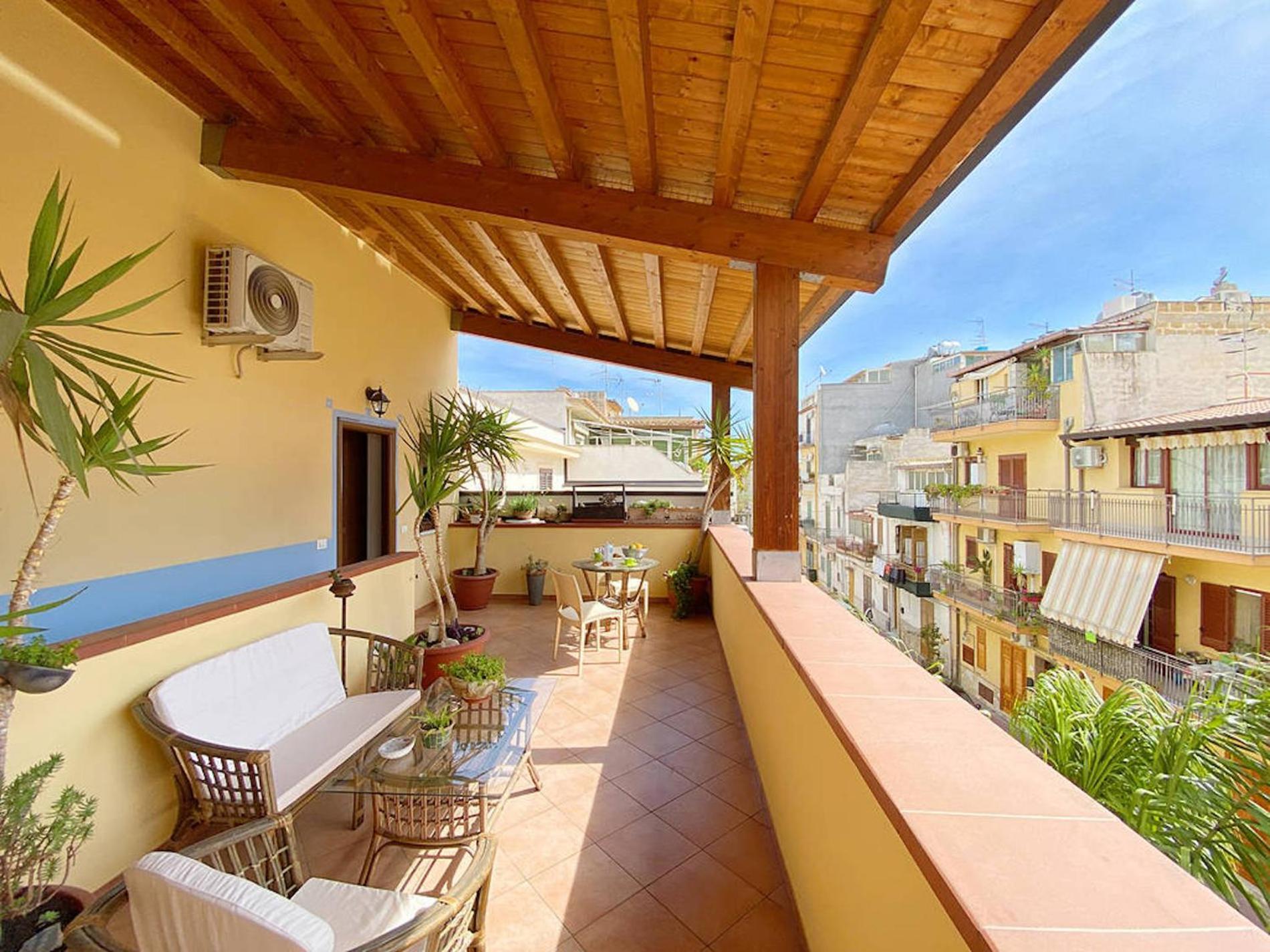 Solemar Sicilia - Casa Maria Leilighet Santa Flavia Eksteriør bilde